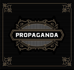 Vintage logo template, Hotel, Restaurant, Business or Boutique I