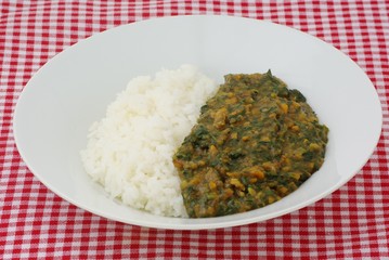 ホウレン草カレー