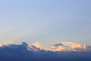 colorful sky.
