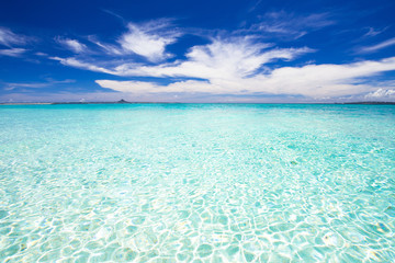 沖縄の海・水納島