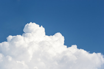 Naklejka na ściany i meble white clouds and blue sky background