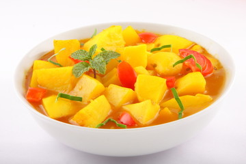 Indian  potato  curry