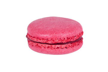 macaroon on white background