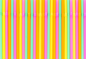 Drinking straws for background