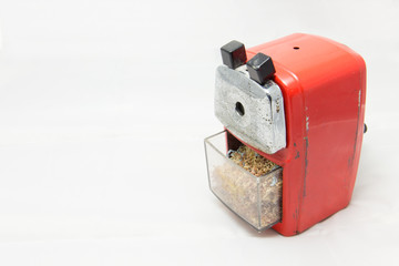 Use sharpener of pencil