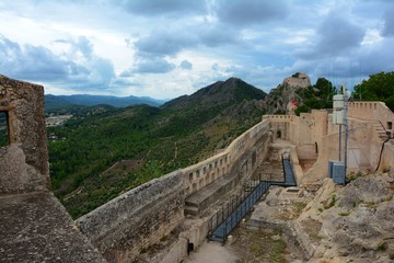 Fototapeta premium Castillo de Játiva, España.