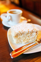 coffee with cake