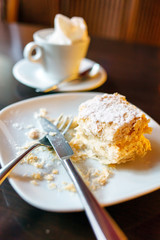 coffee with cake
