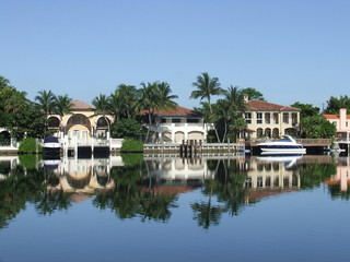 Fototapeta na wymiar Luxury home in Miami