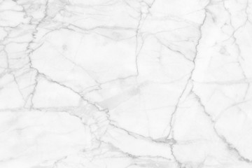 White (gray) marble texture, detailed structure of marble (high resolution), abstract  texture background of marble in natural patterned for design.