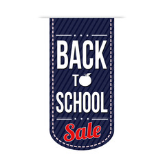 Back to school sale banner design