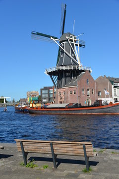 Mill in Haarlem (Netherlands)