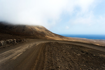  Mountains of  Fuerteventura in area Jandia