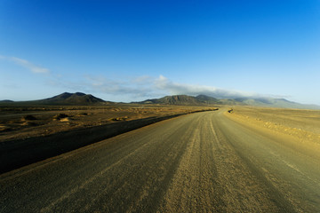 Fototapeta na wymiar Mountains of Fuerteventura in area Jandia