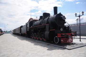 Fototapeta premium эвакоэшелон