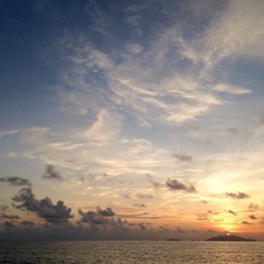 Fototapeta na wymiar Sunset at Koh Lipe