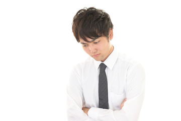 疲れたビジネスマン