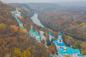 Orthodox church in Svyatogorsk, Donetsk Region, Ukraine