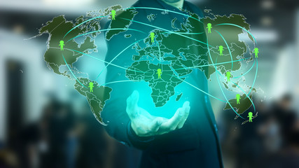 Network marketing concept.