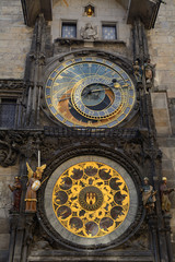 Fototapeta na wymiar The Astronomical Clock Tower, Prague, Czech Republic