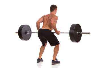 How To Do A Barbell Row. Rear View
