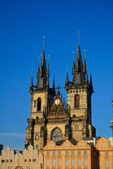 Obraz premium Tyn Church, Prague, Czech Republic