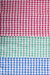 towel. Kitchen towel on a background