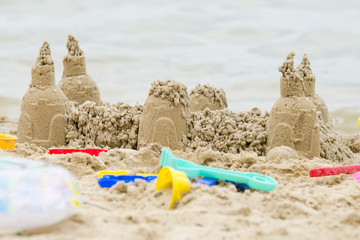 Sand Castle on the River