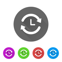 App Icon Long Shadow - 5 Colors