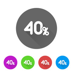 App Icon Long Shadow - 5 Colors