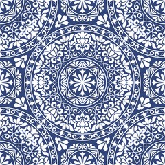 Blue Ornamental Pattern