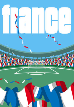 French soccer stadium