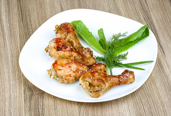 Grilled chicken legs