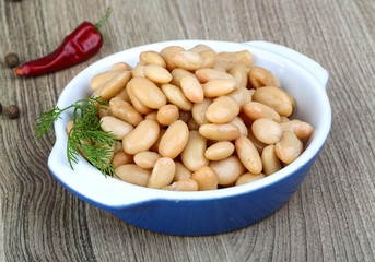 Canned white beans