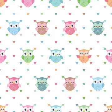 Lovely Owl Pattern