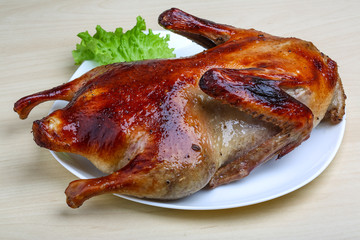 Roasted duck