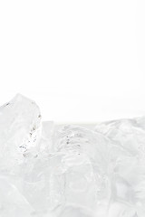 Beautiful Ices in Vertical View for Background Uses.