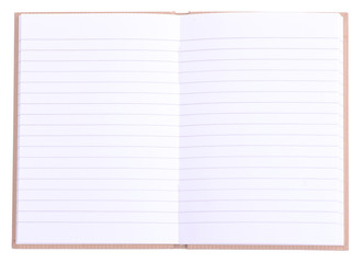 Open blank notebook