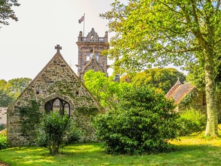 One of the most historic buildings in Sark Island, La Seigneurie Gardens