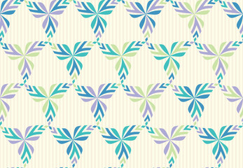 Seamless vintage floral pattern.