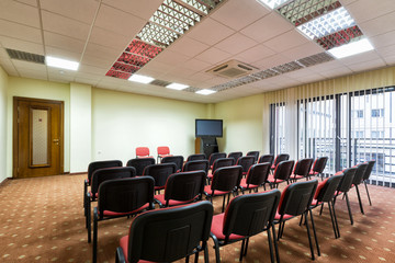 Interior of a conference room