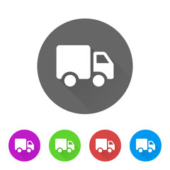 App Icon Long Shadow - 5 Colors