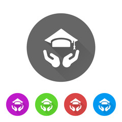 App Icon Long Shadow - 5 Colors