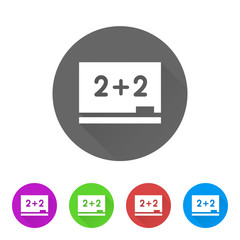 App Icon Long Shadow - 5 Colors