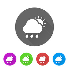 App Icon Long Shadow - 5 Colors