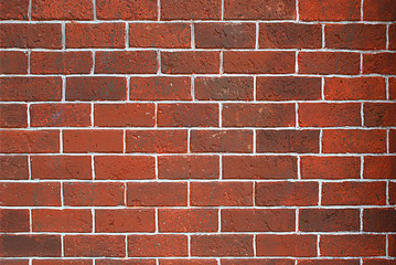 Orange brown brick wall