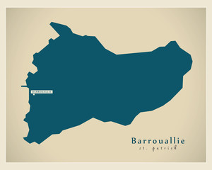 Modern Map - Barrouallie VC