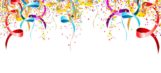 Konfetti banner 