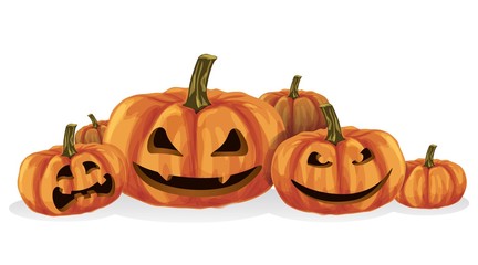 Halloween, pumpkin is a holiday for celebration