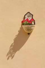 Traditional exterior decoration in Mallorca